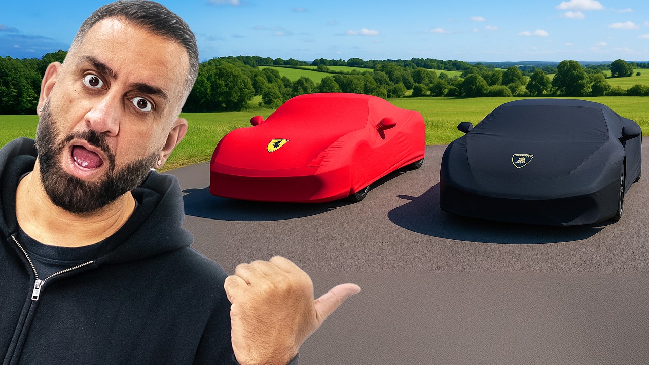 Revealing My New CHROME Ferrari!