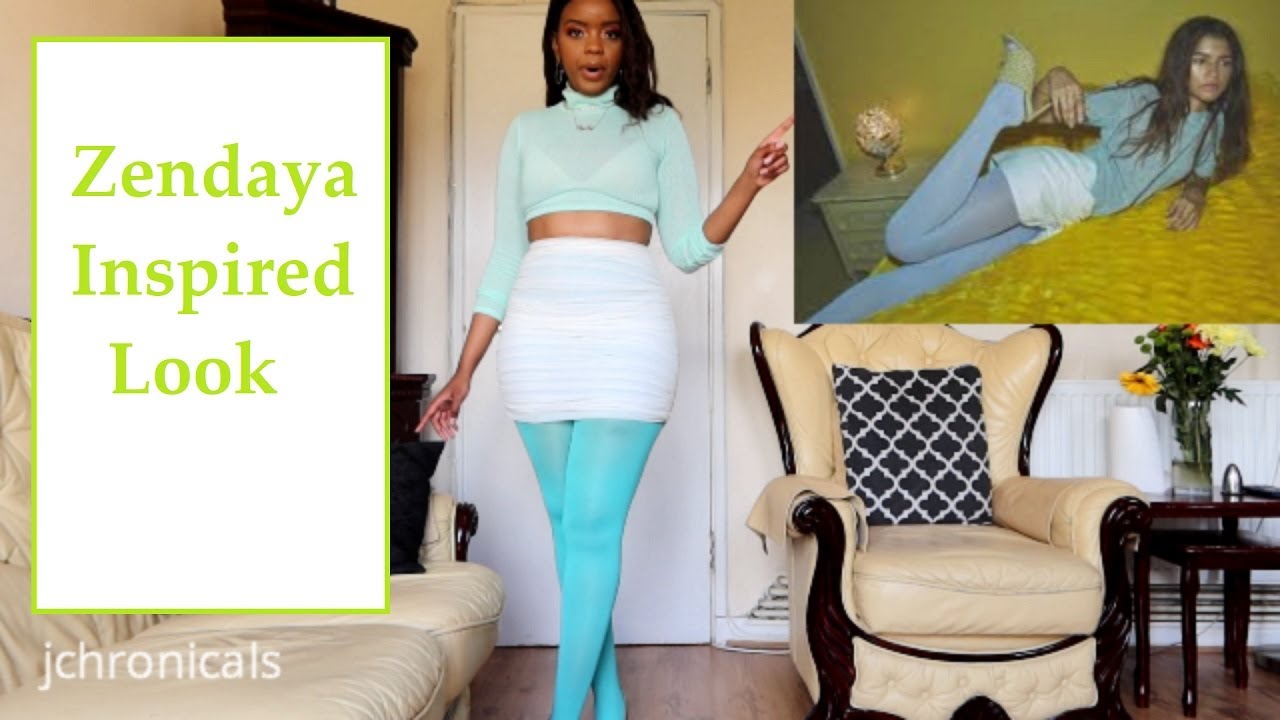 REVIEW + TRY ON | Guilia Opaque Mint Green Tights on Brown Skin