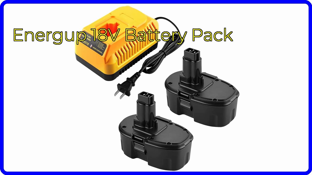 REVIEW (2025): Energup 18V Battery Pack. ESSENTIAL details.