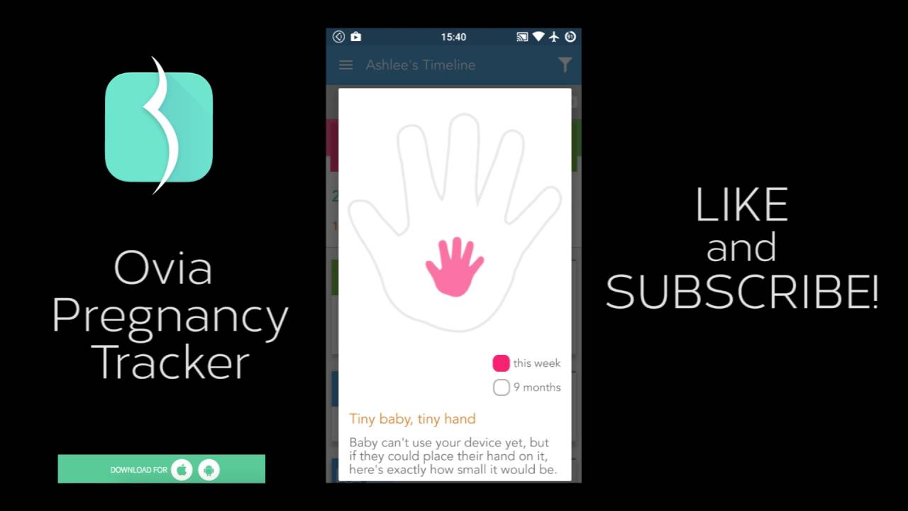 REVIEW: Best pregnancy app ever! Ovia Pregnancy
