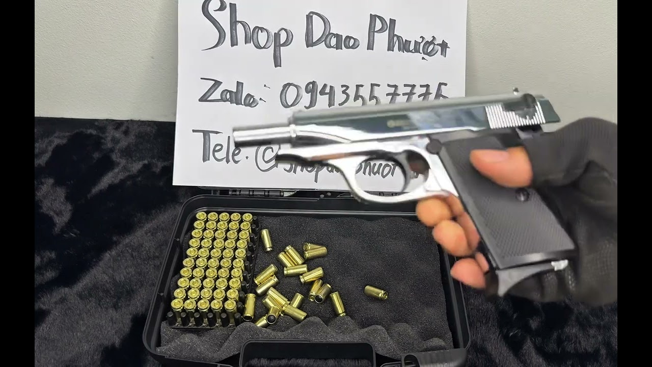 Review EKOL MAJAROV Súng bắn đạn cao su 9mm #shopdaophuot #sungcaosu