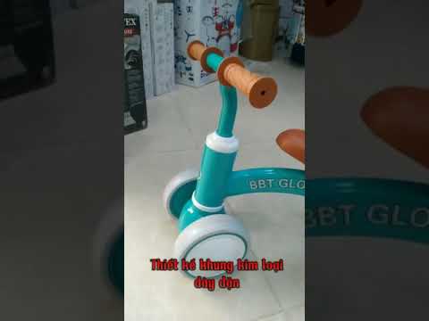 Review giới thiệu mẫu xe chòi chân cho bé 1-3 tuổi đang bán chạy nhất thị trường của nhà BBT GLOBAL