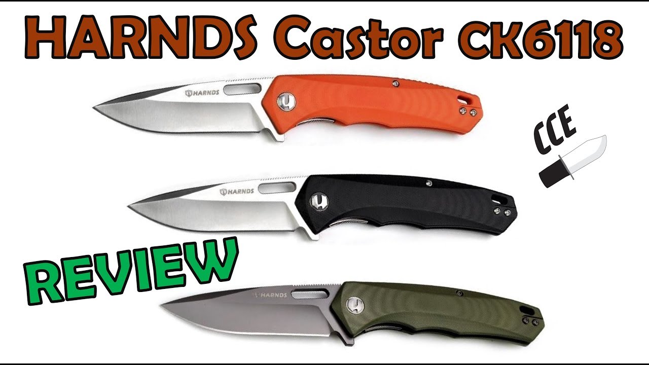 Review of the HARNDS Castor CK6118 (drop point) or CK6119 (tanto)