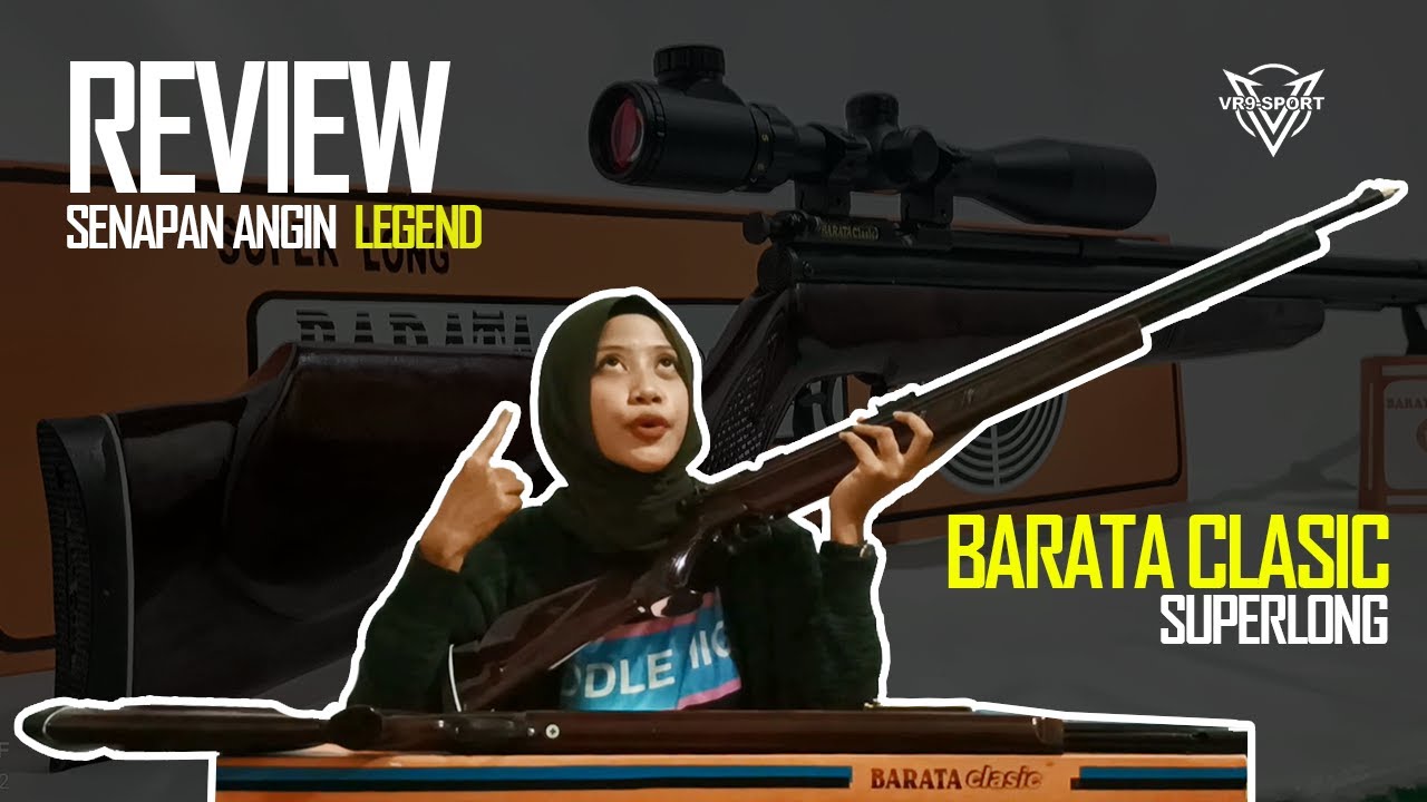 REVIEW SENAPAN ANGIN SHARP BARATA CLASIC | UKLIK LEGENDARIS
