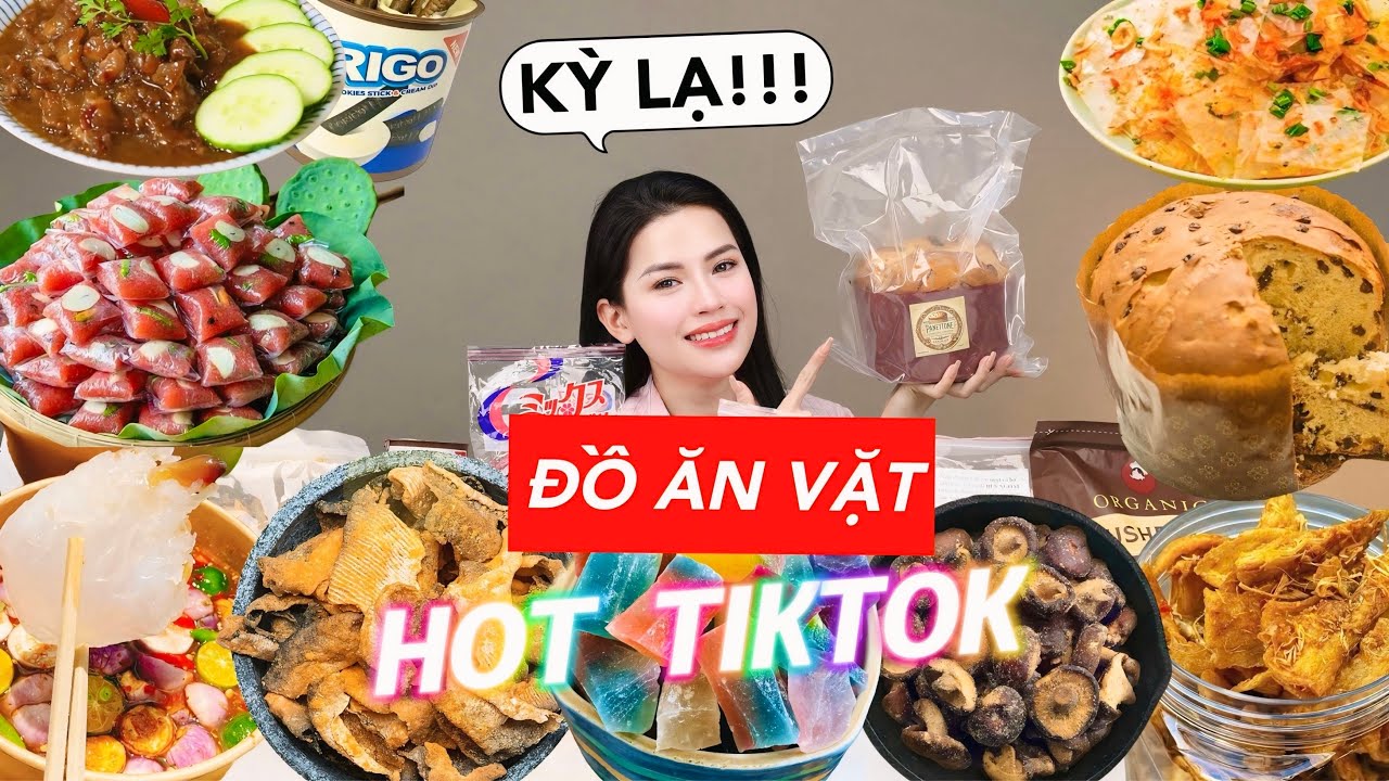 REVIEW TOP HOT SNACKS : Jellyfish, Nem Lai Vung, dried mushrooms, vegetarian ribs | Foodie Treats
