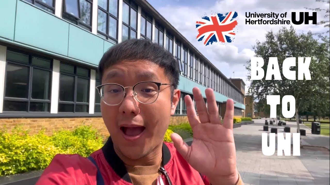 Revisiting University of Hertfordshire | UK Life Vlog 🇬🇧