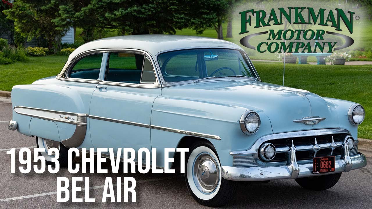Revive the Glory of the 1950's! Chevrolet Bel Air - Frankman Motor Co - Walk Around & Driving