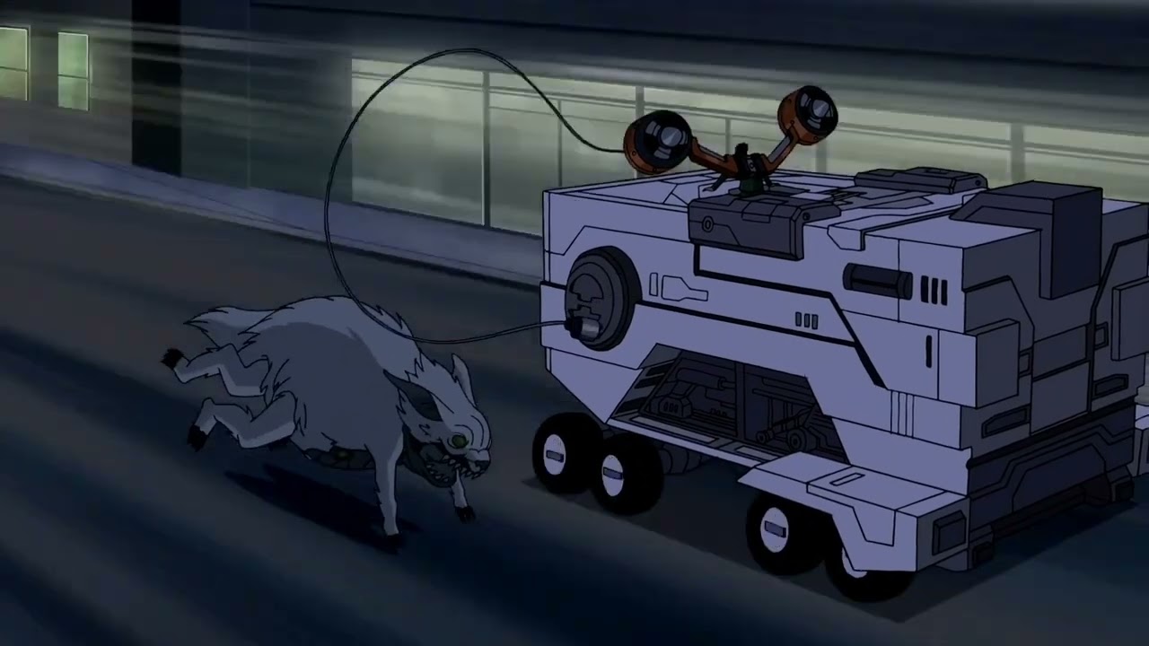 Rex escapes from the Rabbit EVO - Generator Rex S1E11