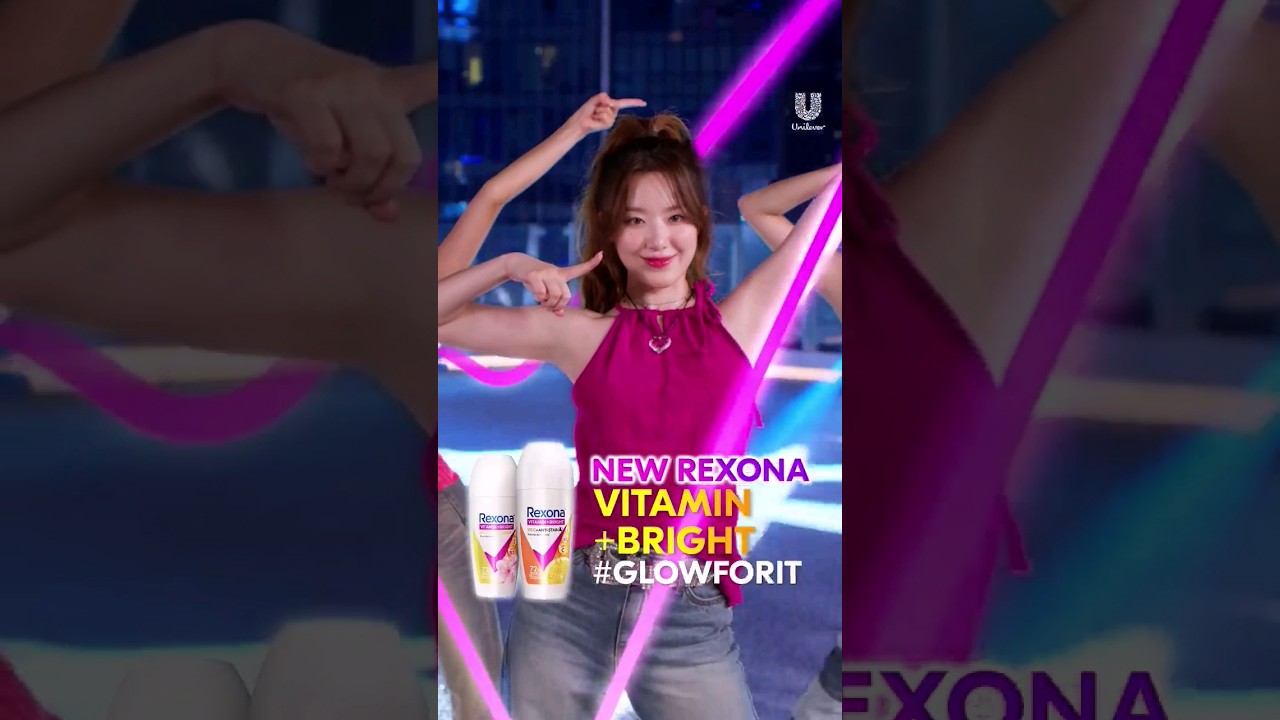 REXONA X (G)I-DLE UNSTOPPABLE GLOW + 72HR FRESH & FRAGRANT
