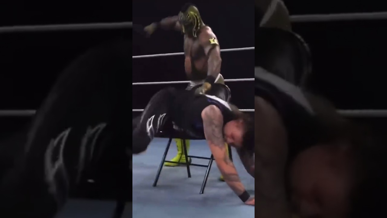 Rey Mysterio spanking Dominik (Father’s day special)