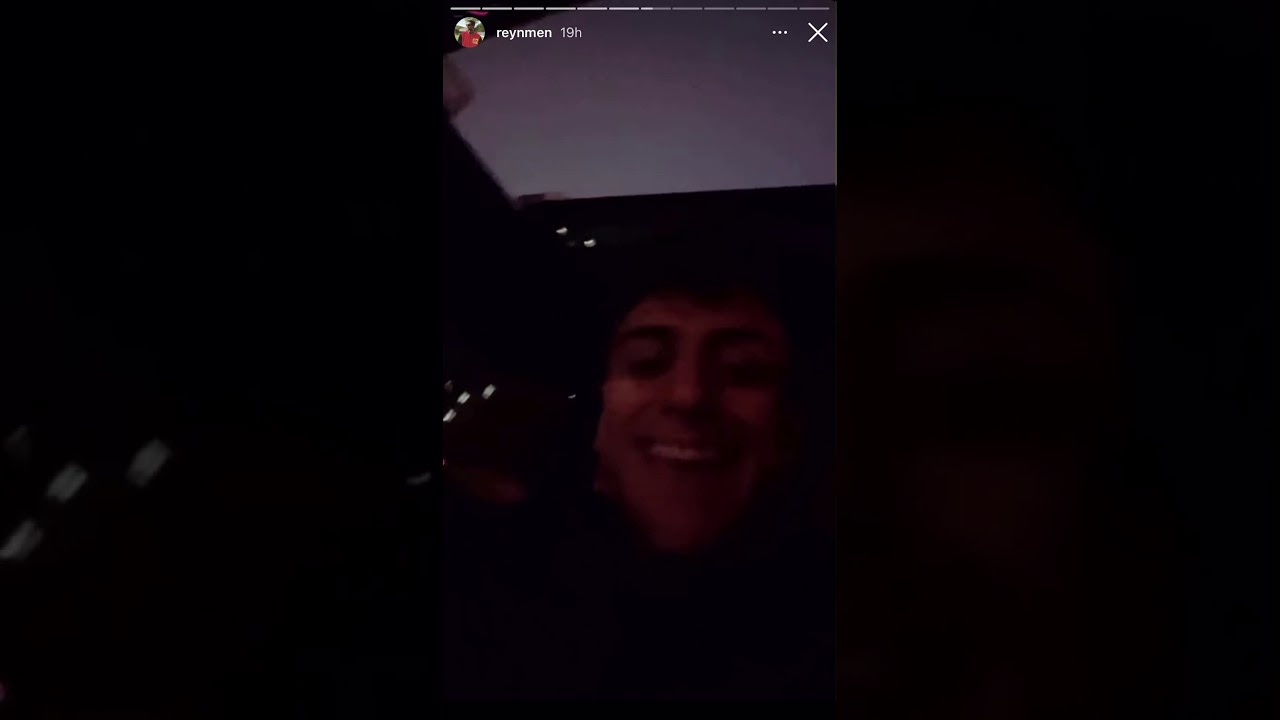 Reynmen instagram story | arabada sarki söylüyor | arabada partii