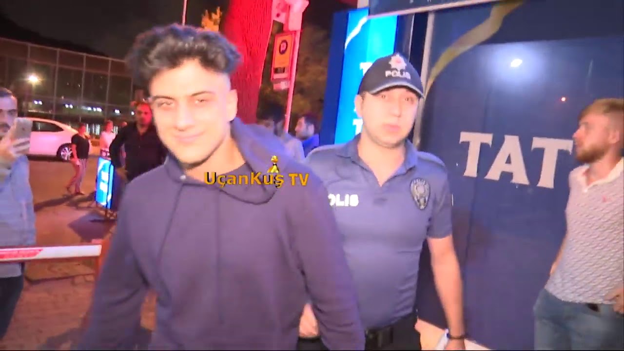 Reynmen'den Magazin Muhabirlerine Sert Tepki! Geceyi Karakolda Geçirdi!   Uçankuş TV Magazin