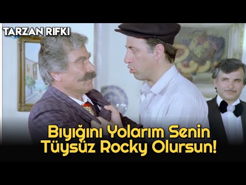 Rıfkı,  Palabıyık Rocky'i Fena Dövüyor - Tarzan Rıfkı Filminden!