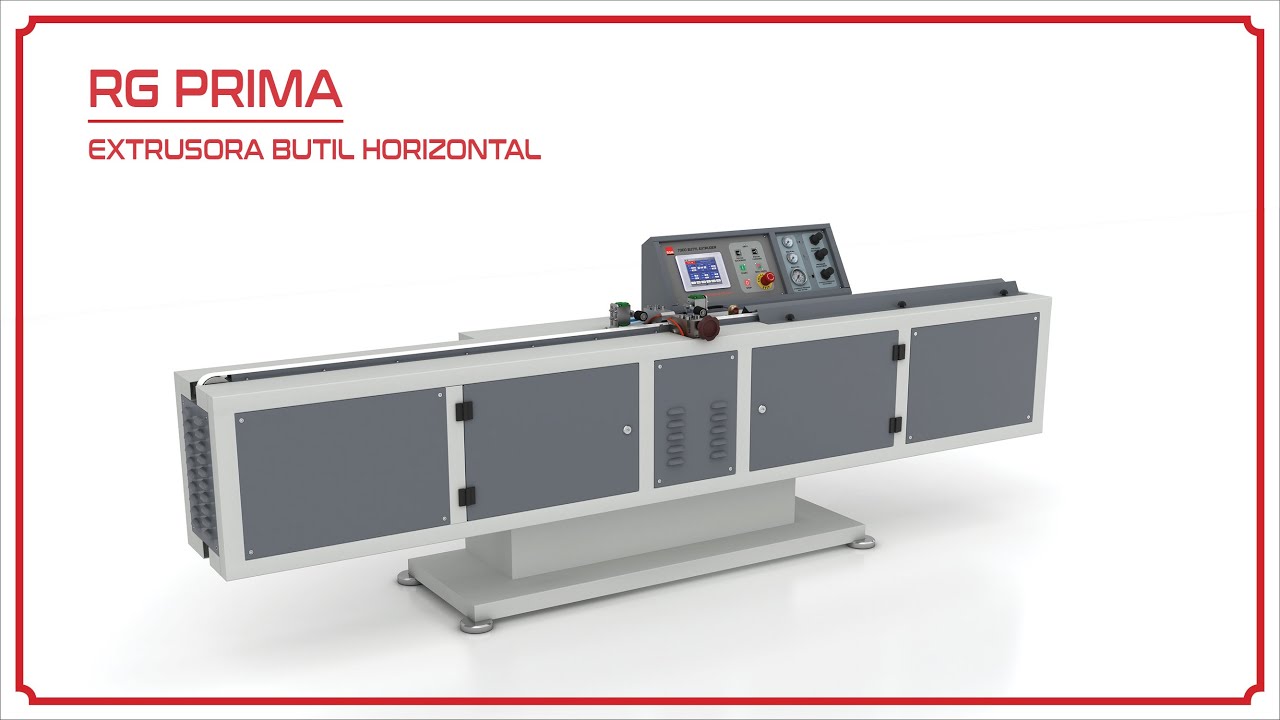 RG PRIMA - Extrusora Butil Horizontal