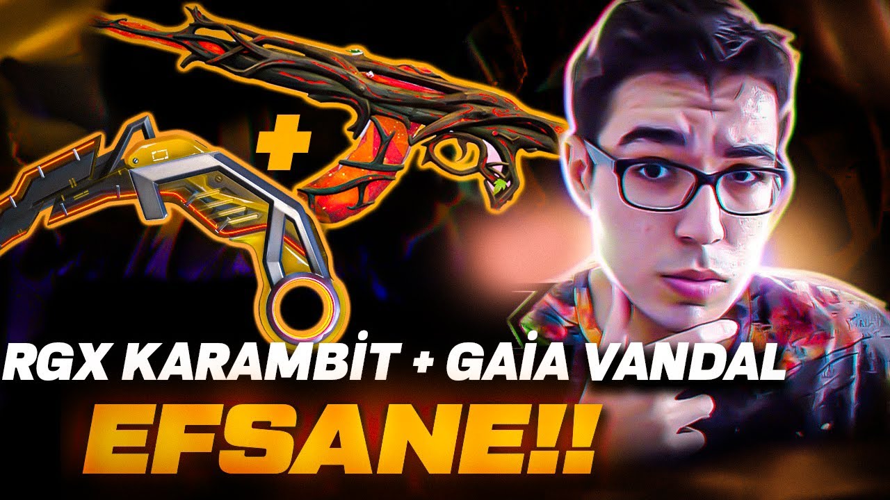 RGX 11Z PRO KARAMBİT ve GAİA VANDAL HİLELİ! Valorant