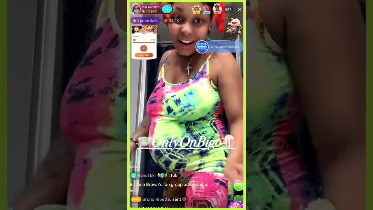Rhea & Her Baby’s Dad😂🤣 #bigo #bigolive #bigovlog