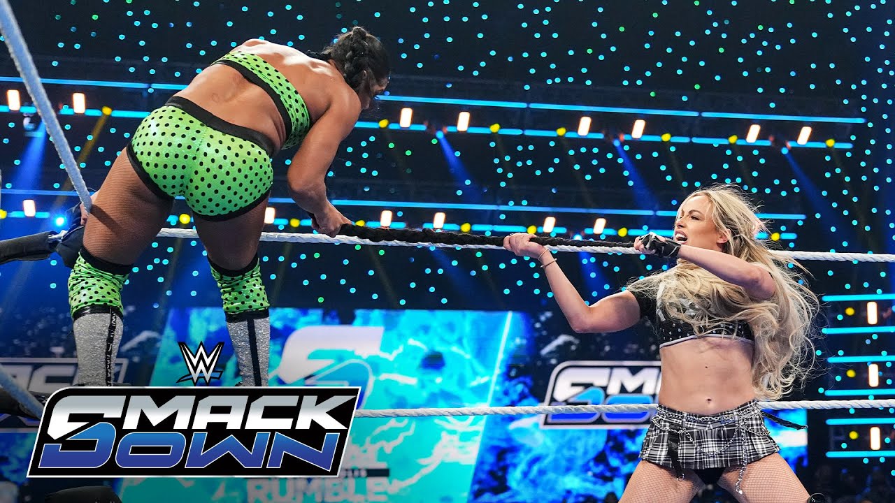 Rhea Ripley, Bianca Belair & Naomi vs. Liv Morgan, Nia Jax & Candice LeRae: SmackDown, Jan. 24, 2025