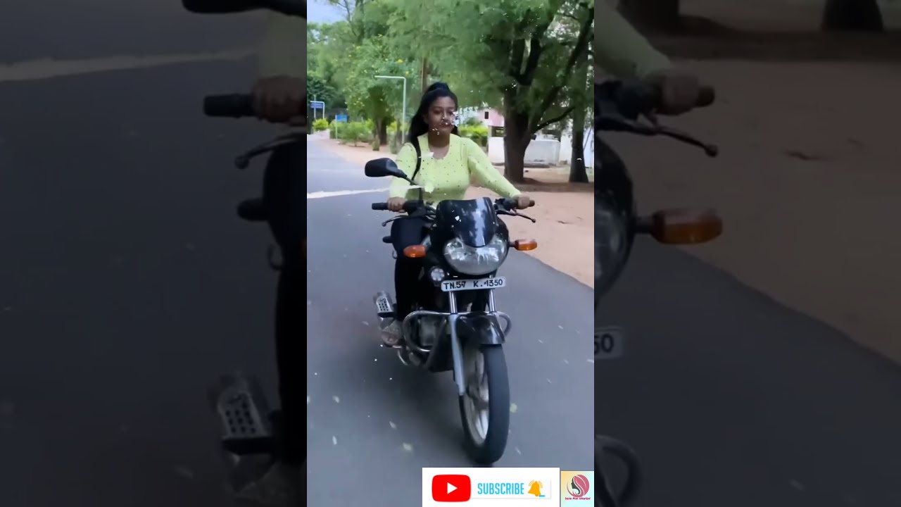 Rhema Ashok latest bike video || seriyal actress rehma 🏍️🏍️🏍️