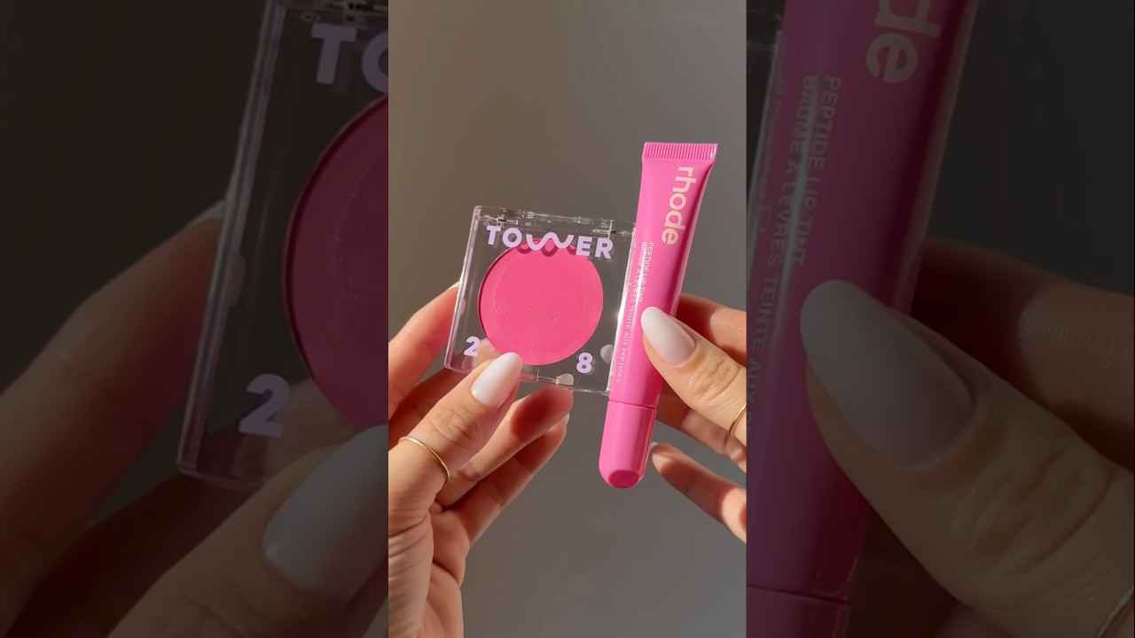 Rhode Peptide Lip Tint & Tower28 Beach Please Tinted Balm 💕✨