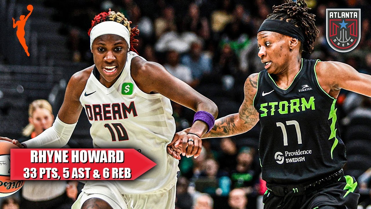 Rhyne Howard's 33 PTS ELEVATE Dream to win over the Storm 🔥 | WNBA on ESPN