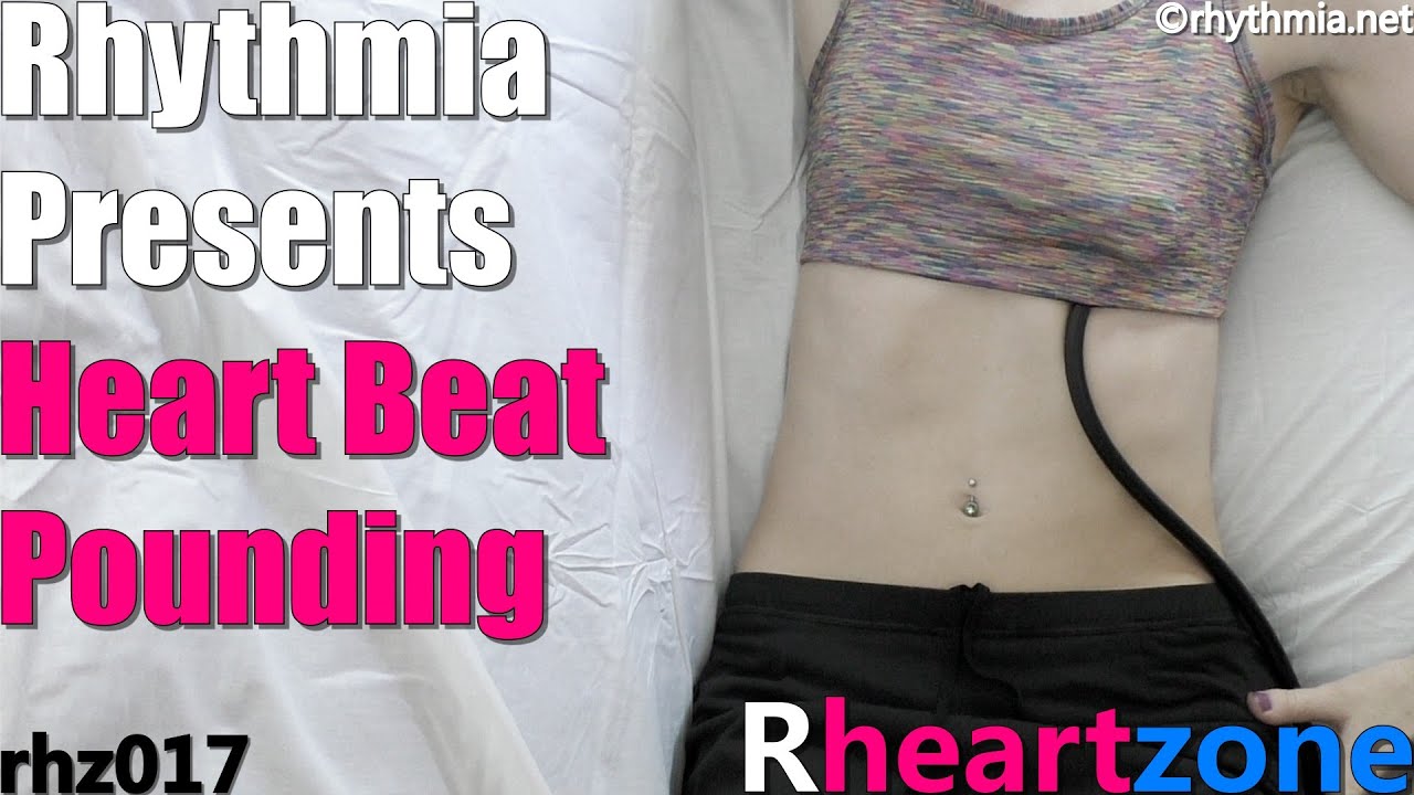 Rhz017 Rheartzone - Heart Beat Pounding (female) heartbeat after 3 mile run.