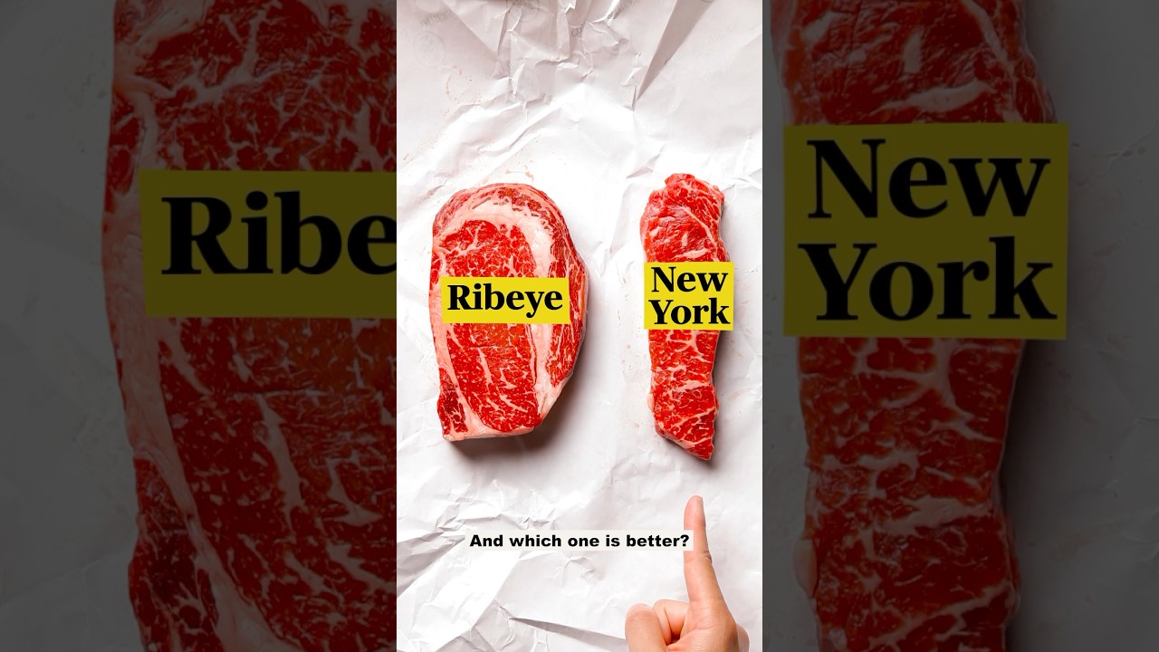 Ribeye vs New York Steak, Explained