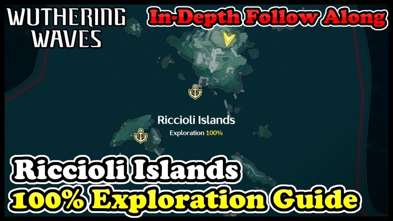 Riccioli Islands 100% Exploration Guide Wuthering Waves Riccioli Islands All Supply Chests