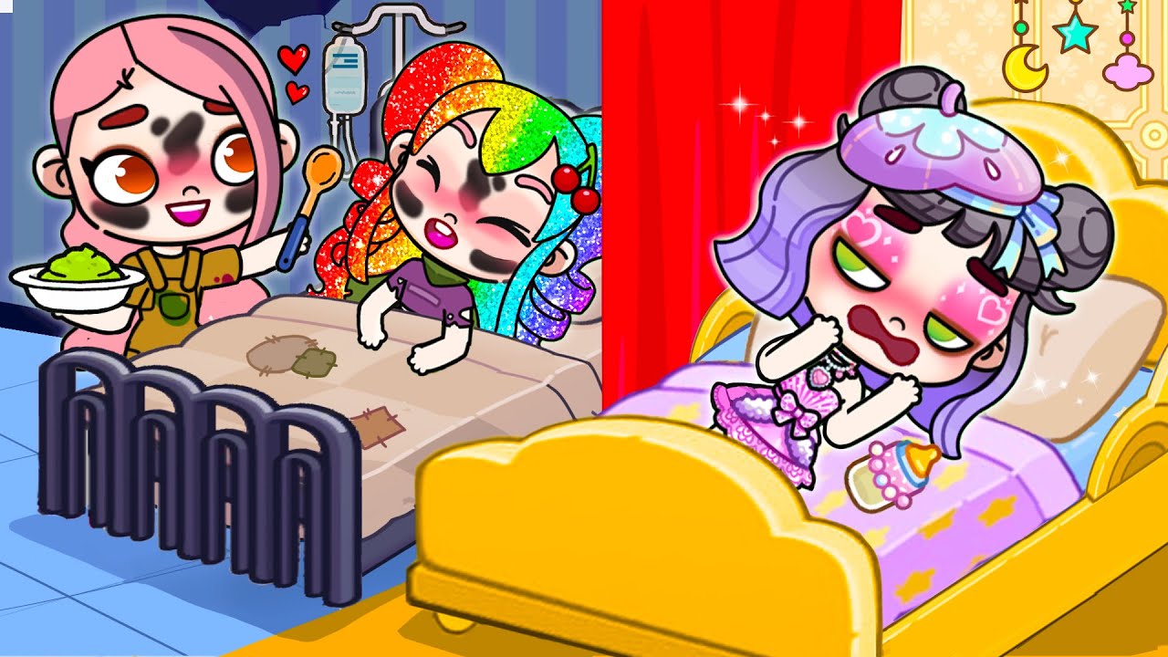 Rich But Sad VS Poor But Happy | Avatar World | Pazu Games