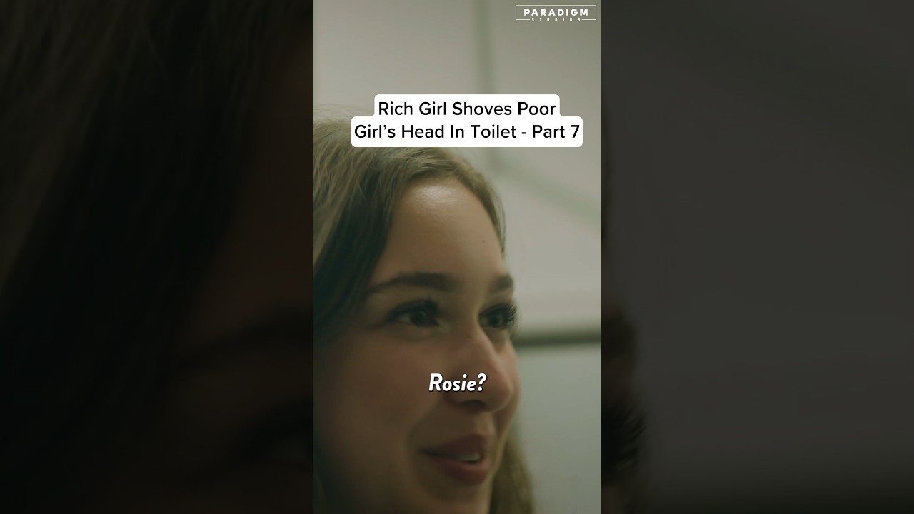 Rich Girl Shoves Poor Girl’s Head In Toilet #shorts