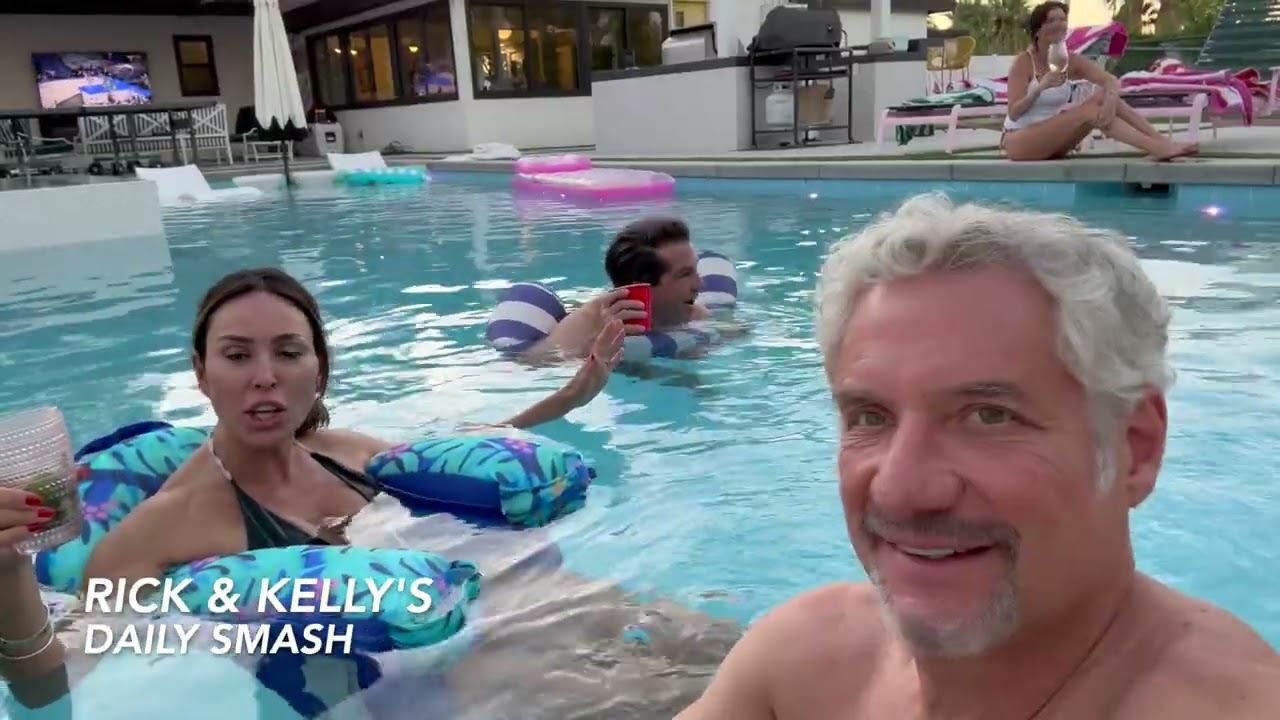 RICK & KELLY'S DAILY SMASH *TUESDAY JUNE 17* IN THE POOL W/COUSIN TONY (GUEST STARS EFRAIN & BECKY)