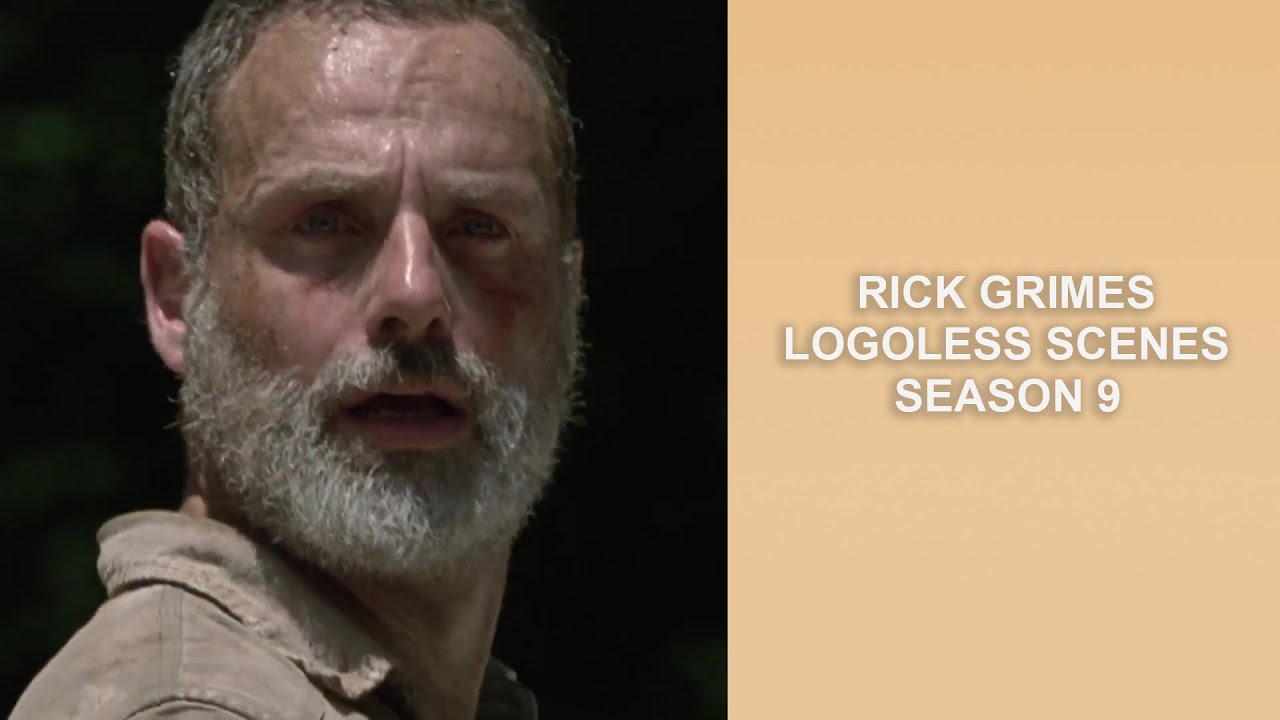 Rick Grimes - Season 9 Logoless Scenepack 1080p