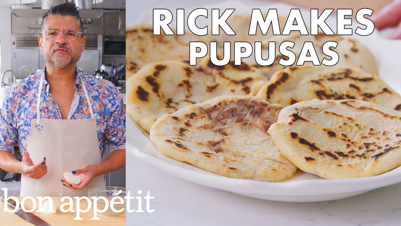 Rick Makes Pupusas (Fried Corn Fritters) | From the Test Kitchen | Bon Appétit