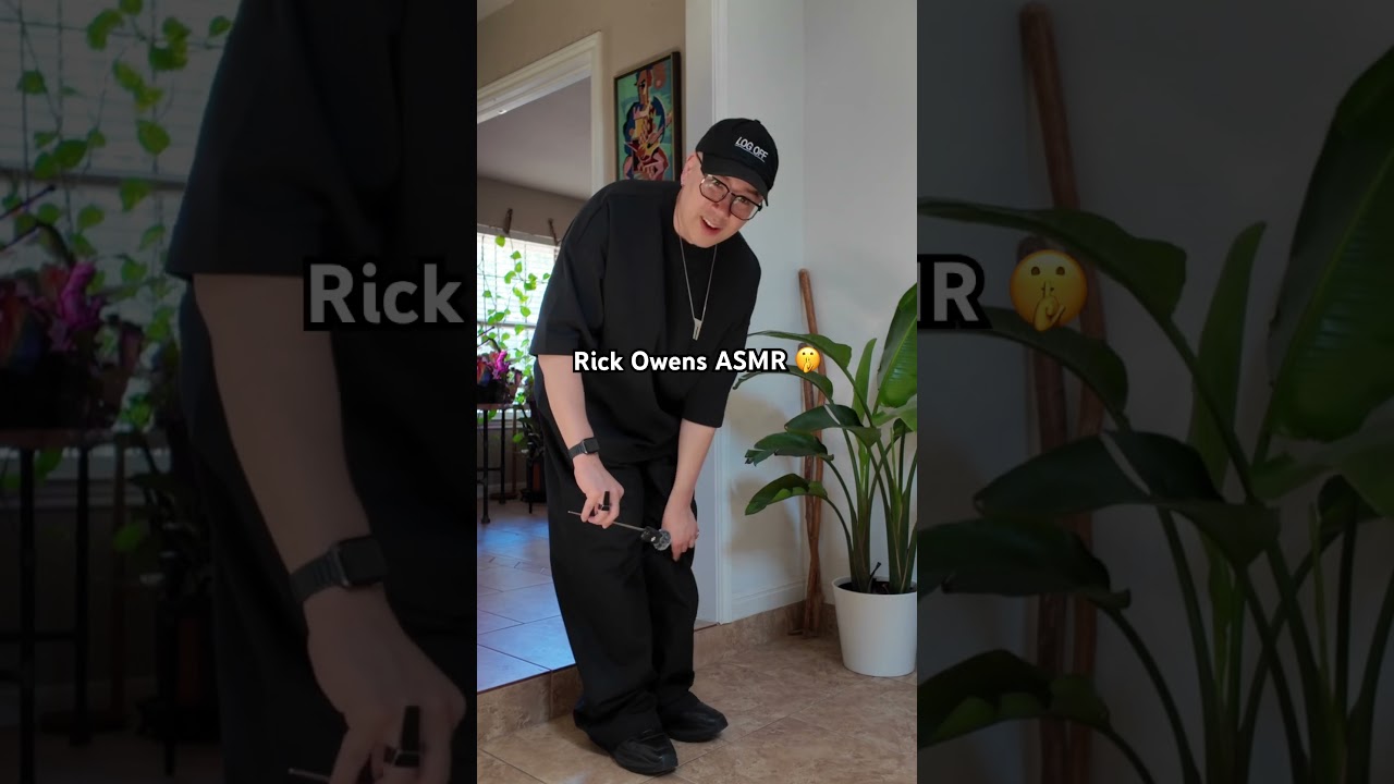 Rick Owens ASMR (ft. Geth pants, Geth Runner)