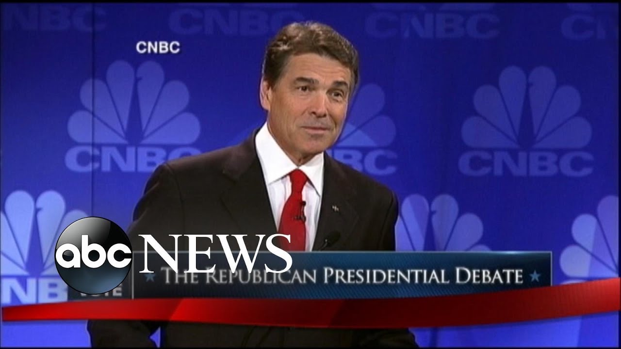 Rick Perry's 'Oops' Moment at 2011 Presidential Debate