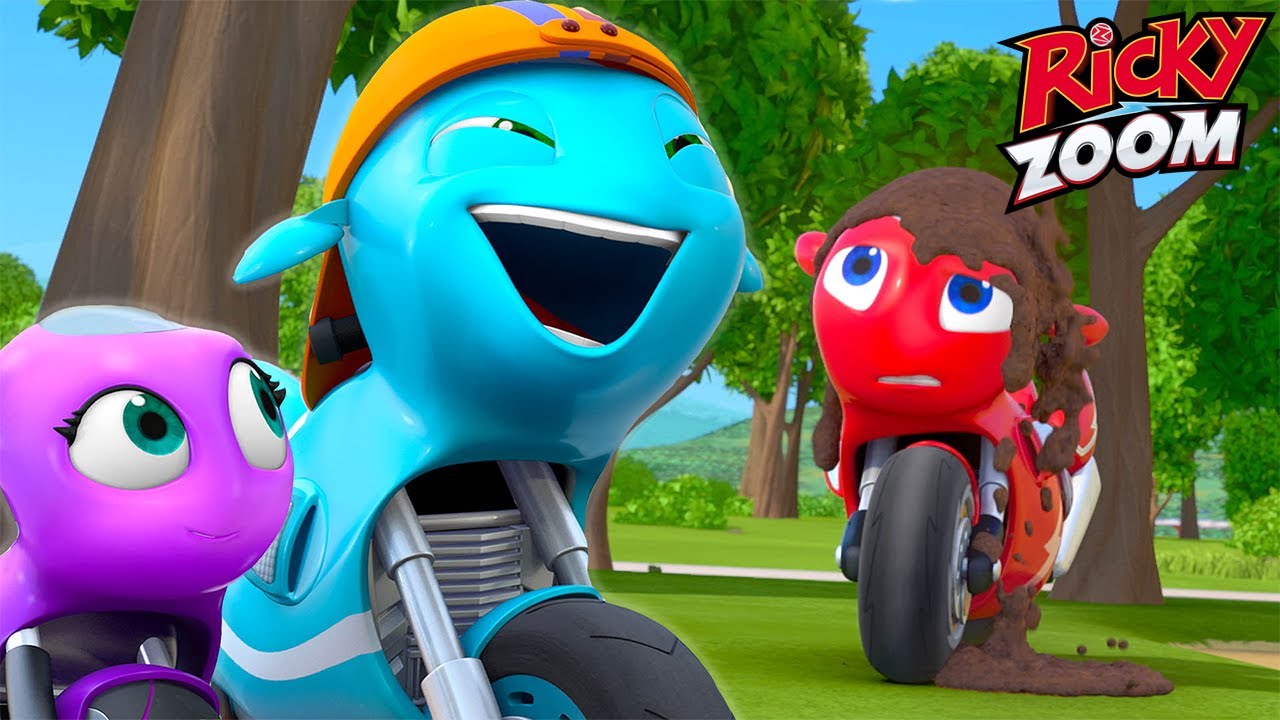 Ricky Zoom Türkçe | Çift Bölümler: Mahalleye Gelen Yeni̇ Motor +| Çizgi Filmleri Çocuklar Için