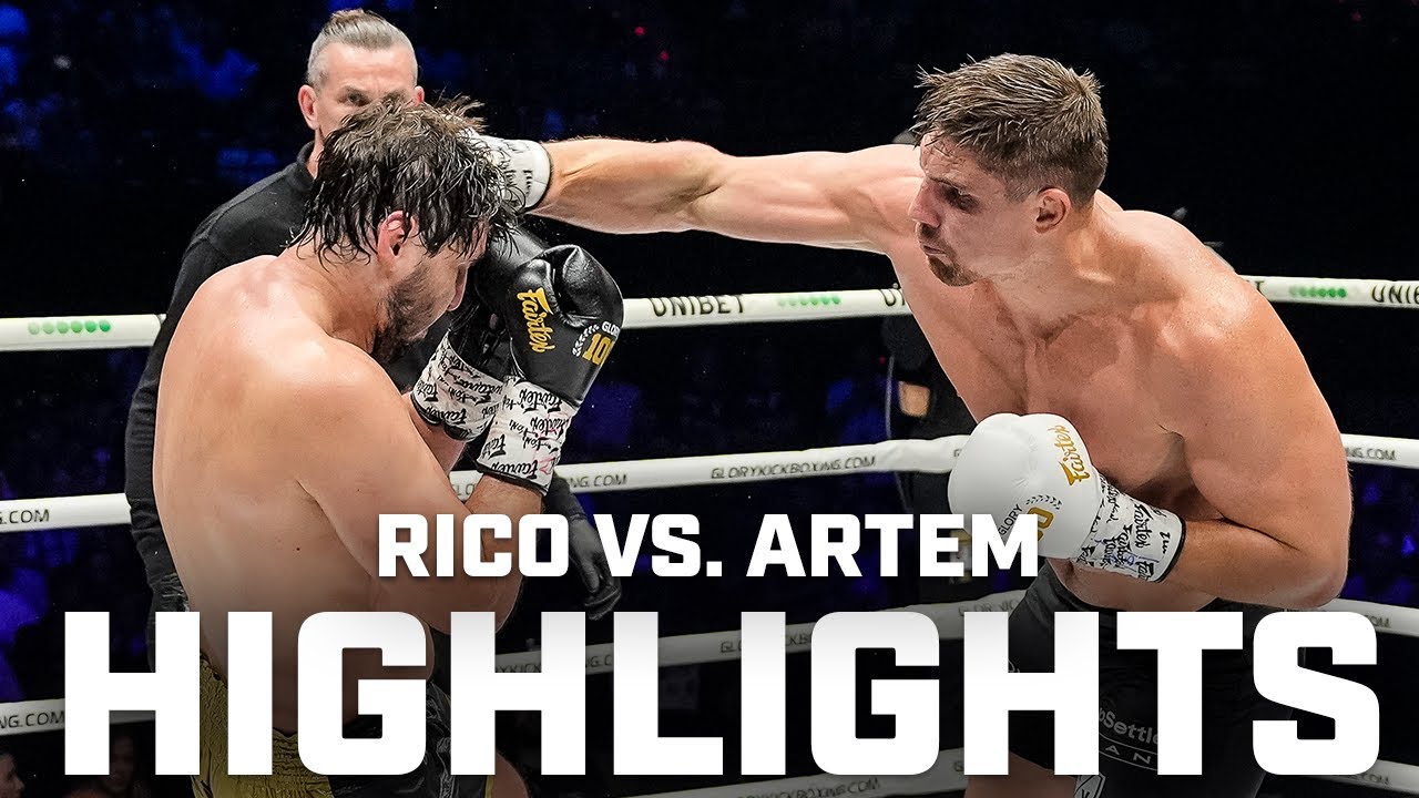 Rico Verhoeven DOMINATES Artem Vakhitov at GLORY 100 [FIGHT HIGHLIGHTS]