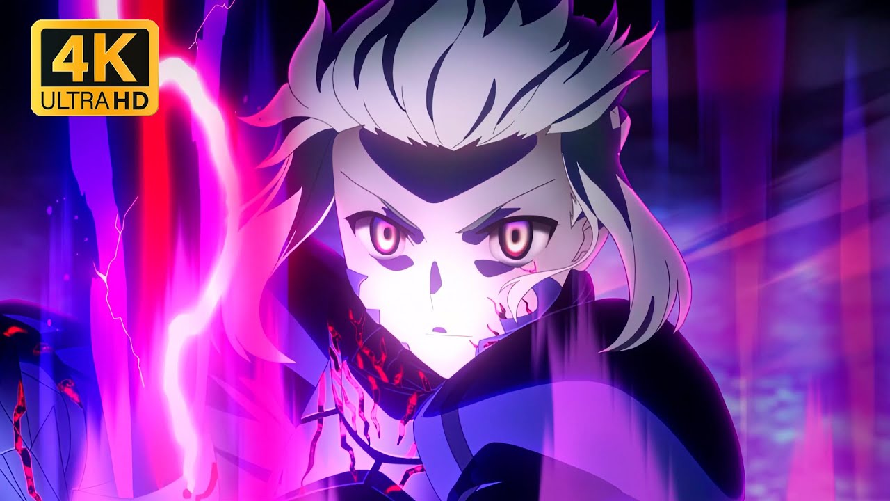 Rider vs Saber Fight [4K] | Fate/Stay Night Movie - Heaven's Feel III