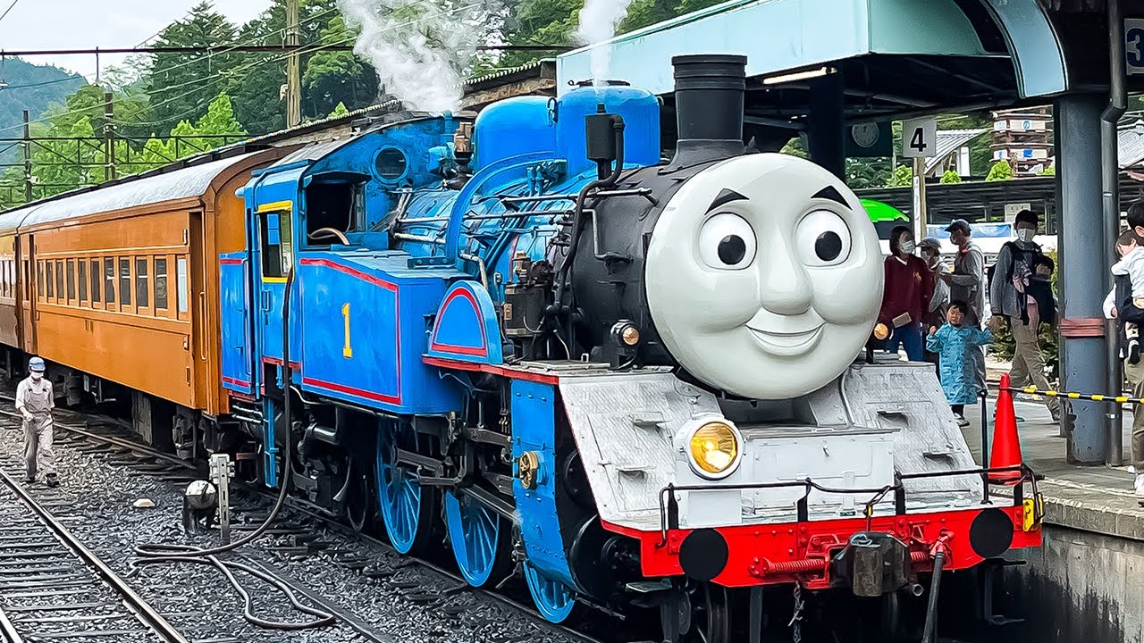 Riding a Real Thomas the Tank Engine in Japan | Oigawa Railway 