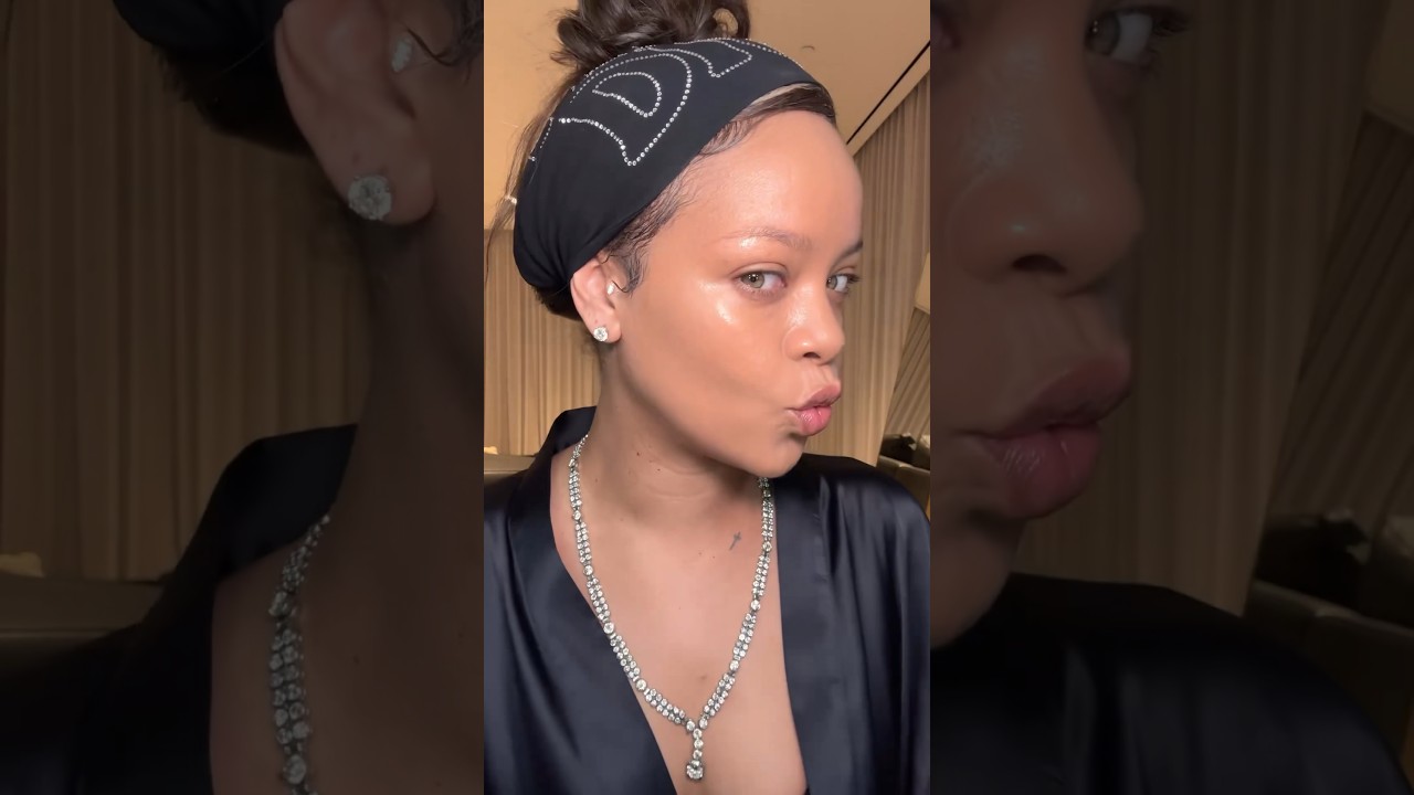 Rihanna’s before & after using THIS foundation is STUNNING 🤩 Fenty’s Soft’Lit Foundation shade 315✨