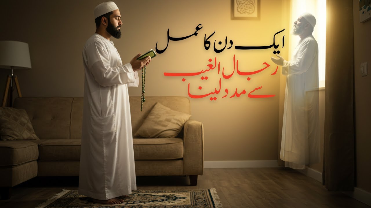 Rijal-ul-Gaib Se Madad Lyne Ka (Aik Din Ka Amal)