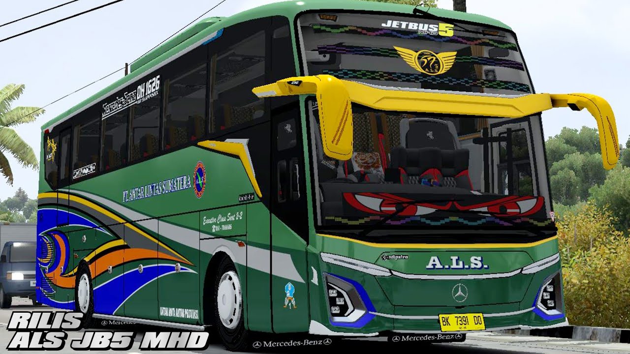 RILIS || ALS JB5 MHD. Livery Mod JB5 Mercy KP Projects. Bussid