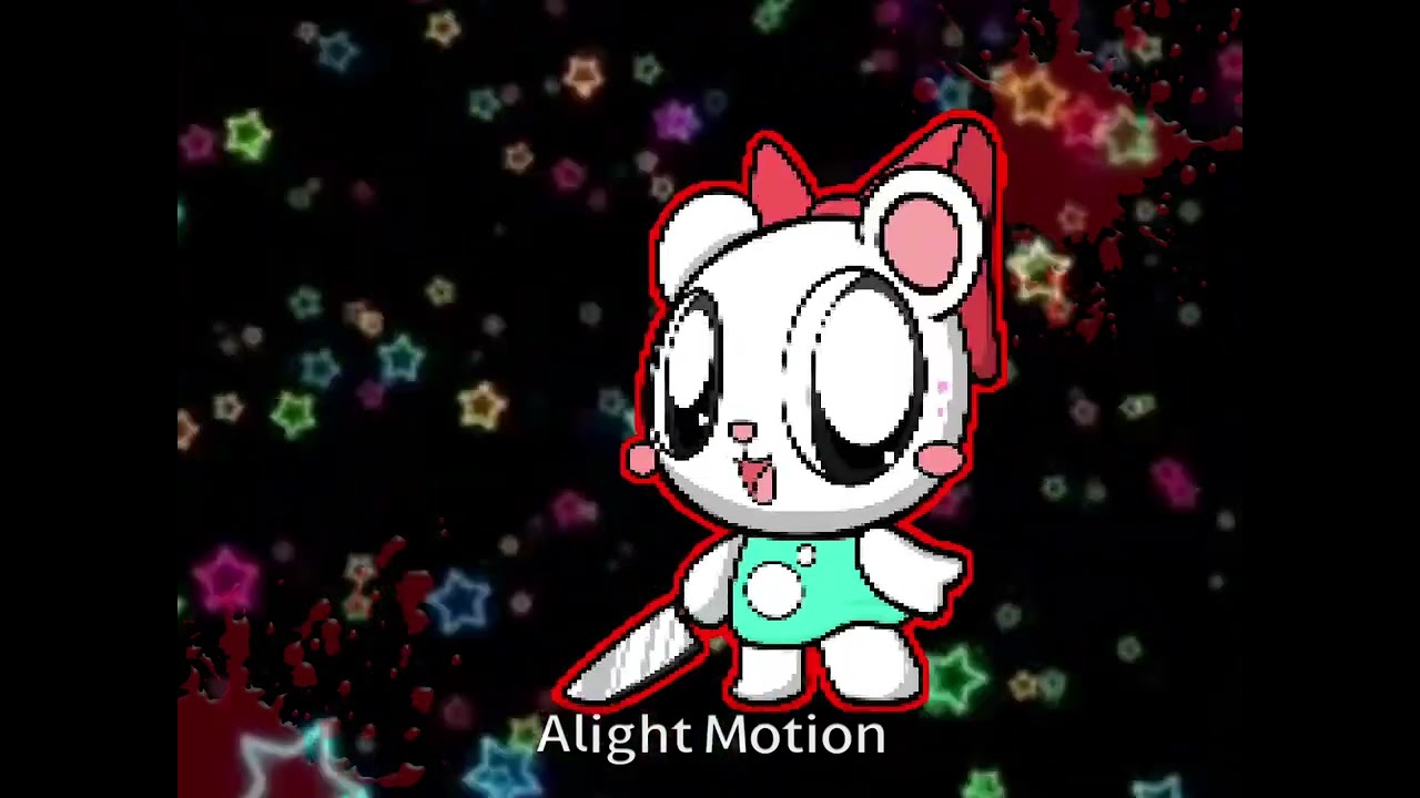 RINNY ANIMATION PSYCHO TEDDY 🐻‍❄️🎀🥊