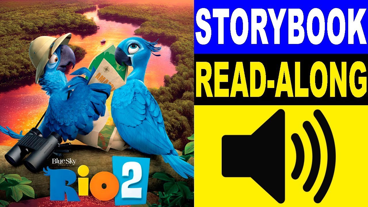 Rio 2 Read Along Story book, Read Aloud Story Books, Books Stories, Rio 2 Storybook