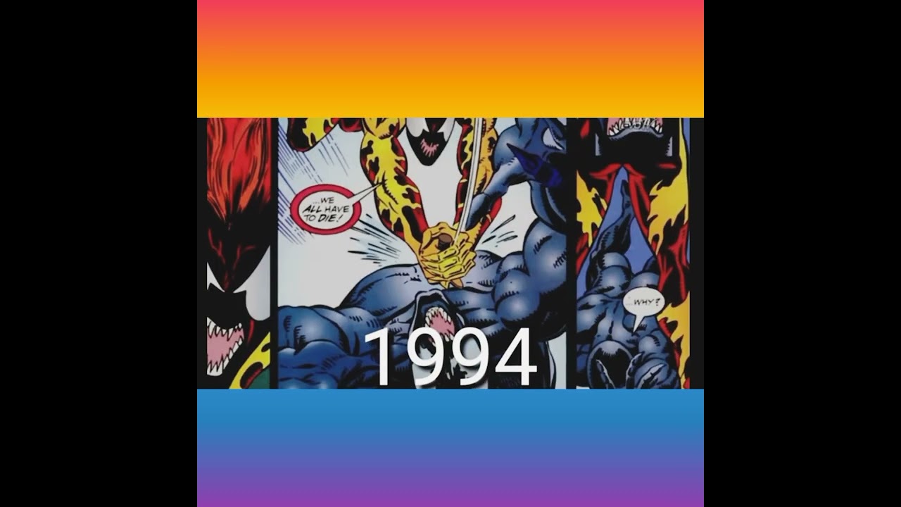 Riot symbiote evolution 1993 or 2018