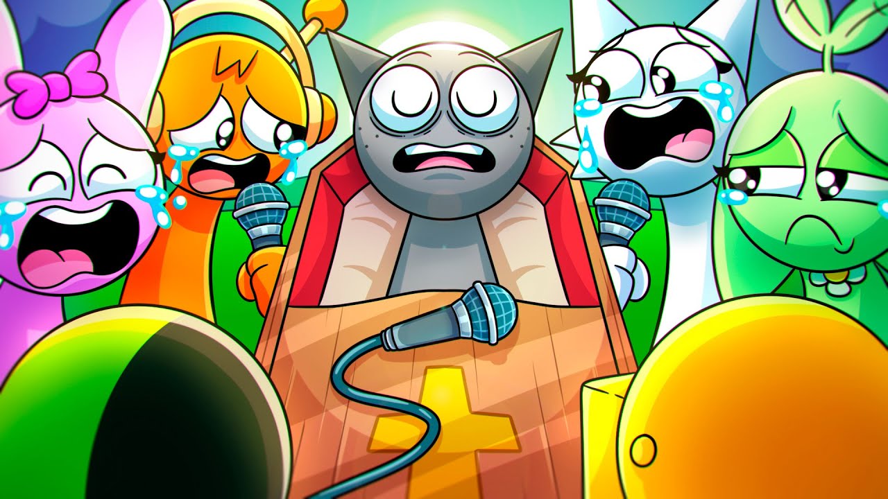 R.I.P GRAY… FNF Goodbay World! Incredibox Sprunki Animation