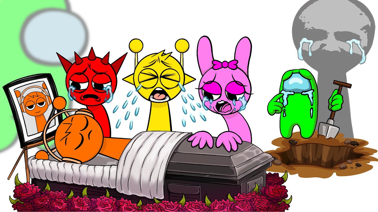 R.I.P OREN! SAD SPRUNKI STORY😭 | Oren Dies | FNF Goodbye World | Sad Sprunki Animation