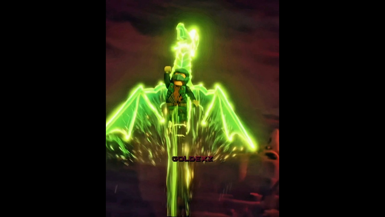 Rising dragon technique Lloyd🔥 #goldexz #ninjago #dragonsrising #lloyd