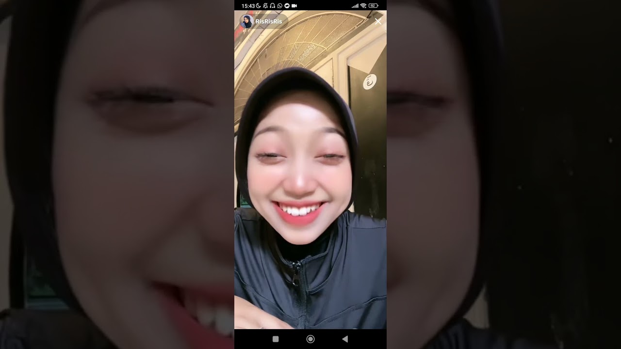 RisRisRis Live Tiktok Konten Eksklusif💦 #viralvideo #jilbab #tobrut