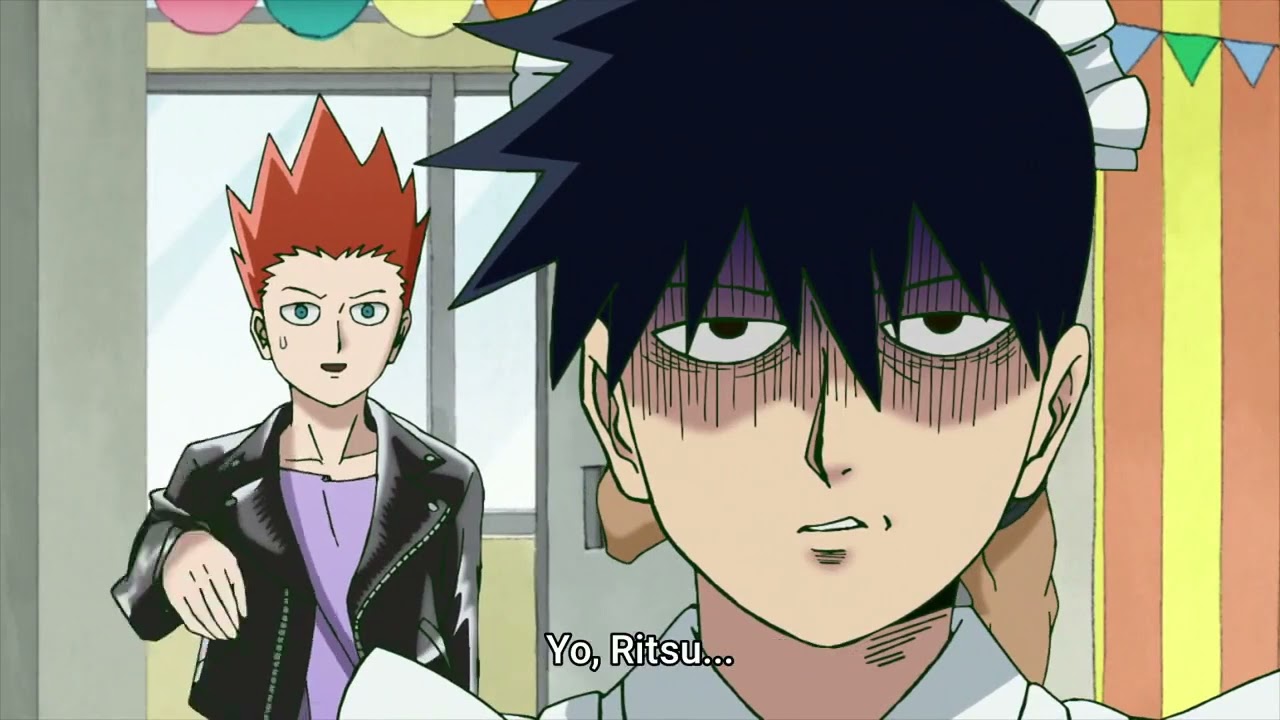 Ritsu Becomes a Maid...| Mob Psycho 100 3rd Season Episode 02