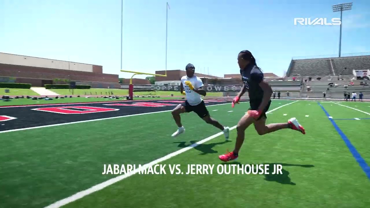 Rivals Camp Dallas: Skill WR vs. DB 1on1s